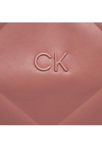 Calvin Klein Torebka Re-Lock Quilt Tote Lg K60K611339 Różowy. Kolor: różowy. Materiał: skórzane #5