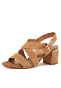 Sergio Bardi Sandały WYL4146-1Z-SB Brązowy. Kolor: brązowy. Materiał: skóra, zamsz #6