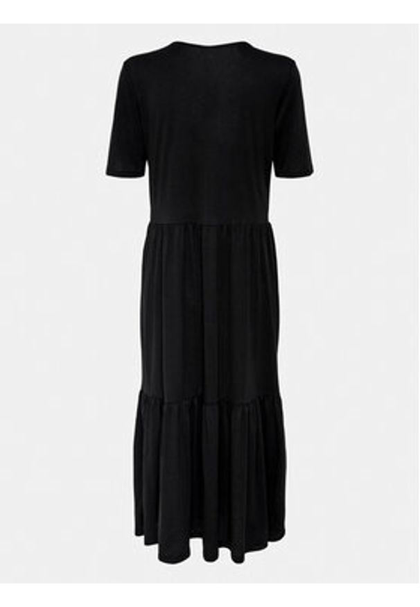 JDY Sukienka codzienna Dalila 15195291 Czarny Loose Fit. Okazja: na co dzień. Kolor: czarny. Materiał: syntetyk. Typ sukienki: proste. Styl: casual