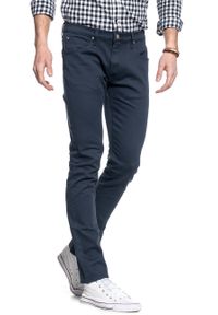 Lee - LEE LUKE MĘSKIE SPODNIE JEANSOWE DARK MARINE L719LE37 112119146. Styl: marine #10