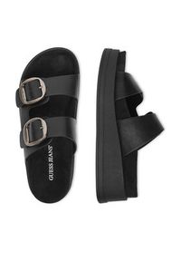 Guess Jeans Klapki CWBEO-HY62273-6 Czarny. Kolor: czarny. Materiał: skóra #4