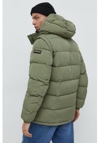 Napapijri kurtka męska kolor zielony zimowa. Okazja: na co dzień. Kolor: zielony. Materiał: materiał. Sezon: zima. Styl: casual #2