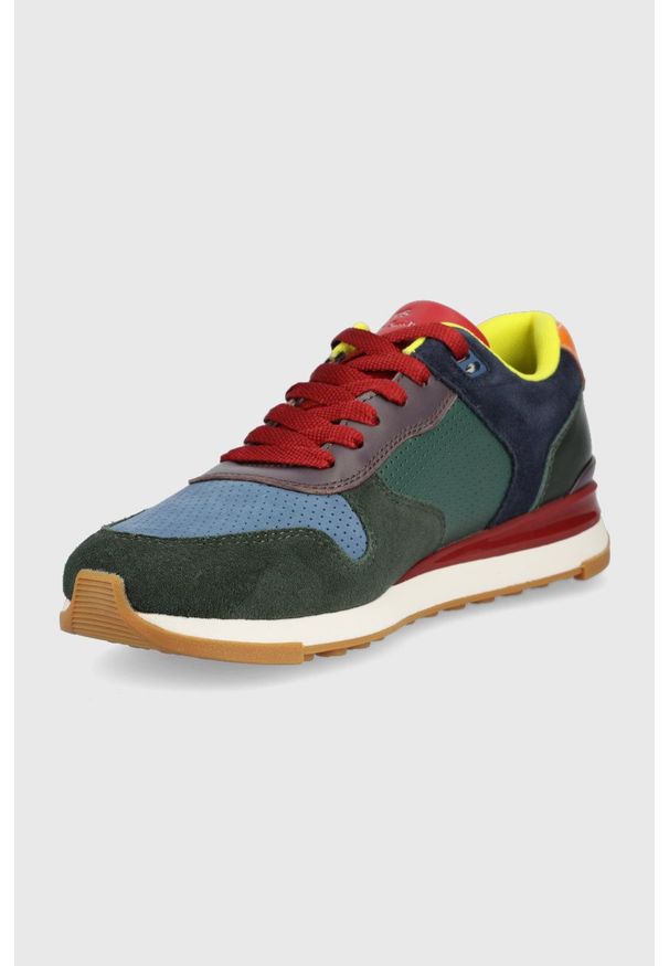 PS PAUL SMITH - PS Paul Smith sneakersy skórzane ZHONGB. Nosek buta: okrągły. Zapięcie: sznurówki. Materiał: skóra