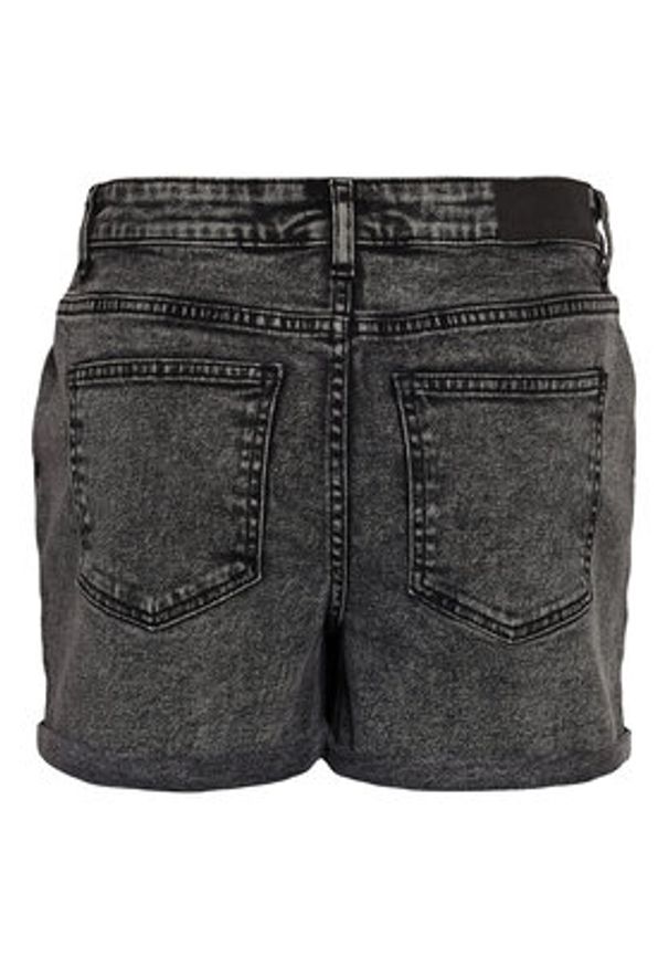Noisy may - Noisy May Szorty jeansowe Moni 27033697 Szary Slim Fit. Kolor: szary. Materiał: bawełna