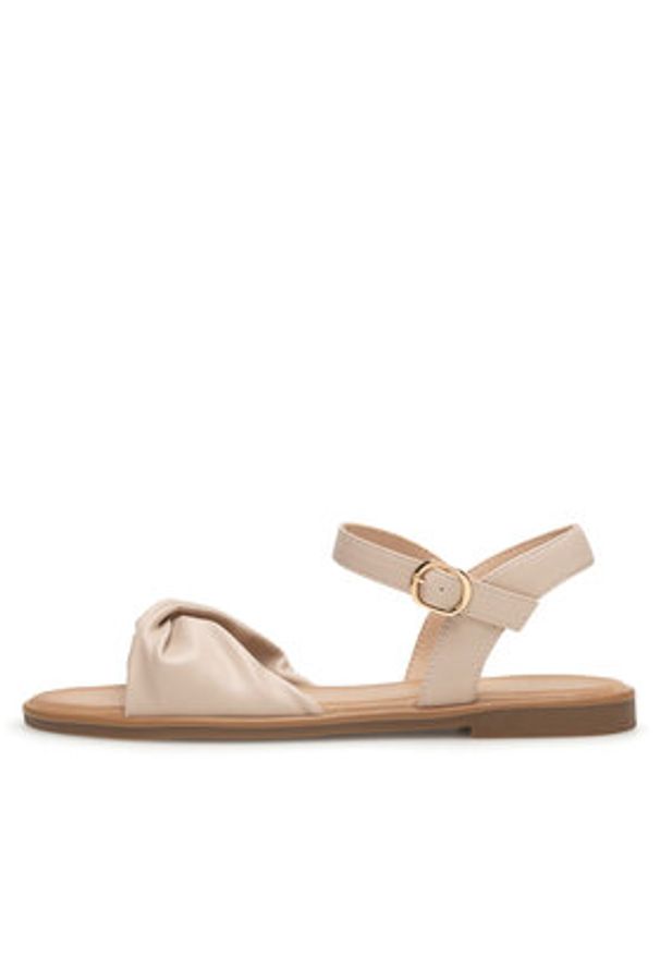 Jenny Fairy Sandały CHIKA WS250723-1 Beżowy. Kolor: beżowy. Materiał: syntetyk