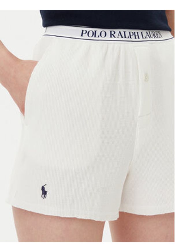 Polo Ralph Lauren Szorty piżamowe 298956519001 Écru Regular Fit. Materiał: bawełna