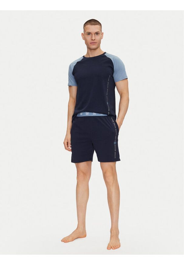 Cristiano Ronaldo CR7 Piżama 8730-41 Kolorowy Regular Fit. Materiał: bawełna. Wzór: kolorowy