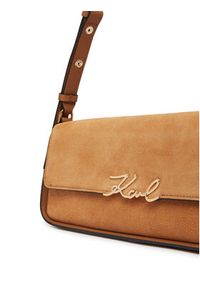 Karl Lagerfeld - KARL LAGERFELD Torebka B3W30025 Brązowy. Kolor: brązowy. Materiał: skórzane, zamszowe #5