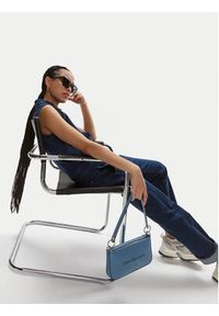 Calvin Klein Jeans Kombinezon J20J222840 Granatowy Regular Fit. Kolor: niebieski. Materiał: bawełna
