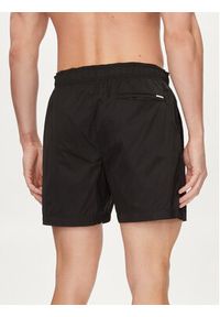 Calvin Klein Swimwear Szorty kąpielowe KM0KM00939 Czarny Regular Fit. Kolor: czarny. Materiał: syntetyk