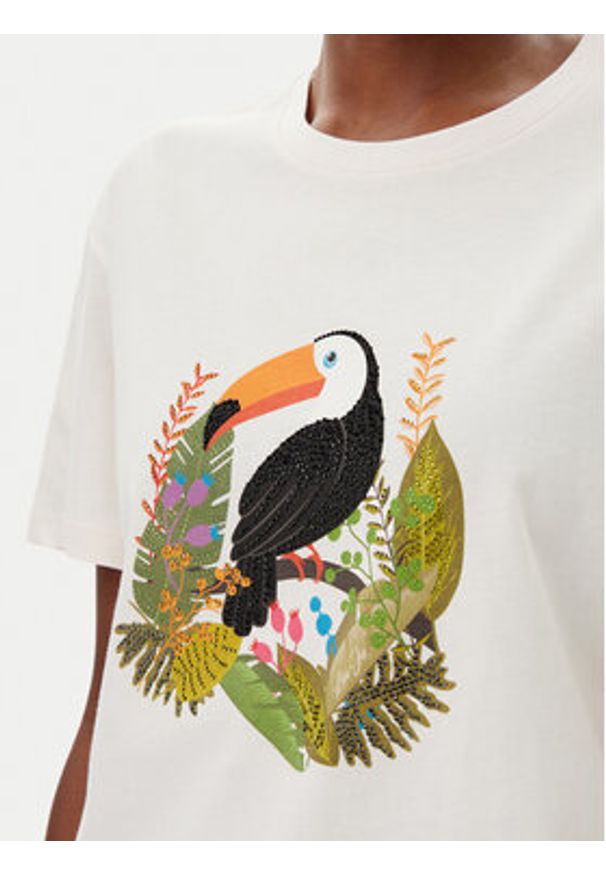 Liu Jo T-Shirt WA5230 JS904 Różowy Regular Fit. Kolor: różowy. Materiał: bawełna