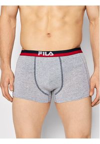 Fila Komplet 2 par bokserek FU5020/2 Szary. Kolor: szary. Materiał: bawełna #4