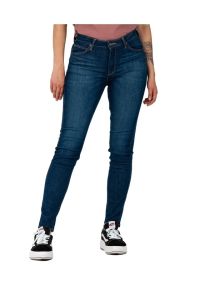 Lee - LEE DAMSKIE SPODNIE JEANSOWE LEE SCARLETT HIGH NIGHT SKY L626GUD38