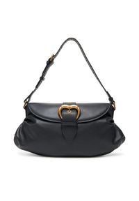 Pinko - PINKO Torebka Jolene Shoulder Classic PE 25 PLTT 102801 A270 Czarny. Kolor: czarny. Materiał: skórzane