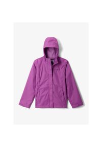 columbia - Kurtka przeciwdeszczowa dziewczęca Columbia Arcadia II Jacket. Kolor: fioletowy