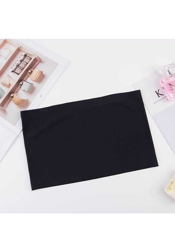 Intica - Biustonosz opaska elastyczny do codziennych stylizacji Himadri. Kolor: czarny. Materiał: materiał