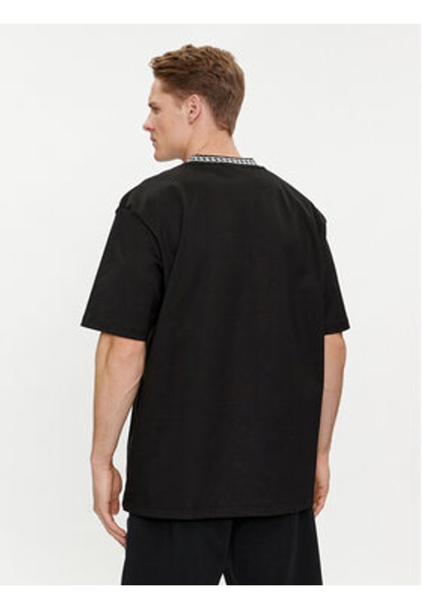 Hugo T-Shirt 50510035 Czarny Relaxed Fit. Kolor: czarny. Materiał: bawełna