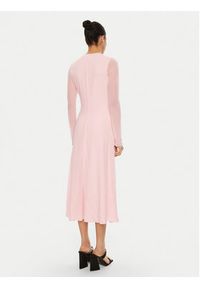 ROTATE Sukienka koktajlowa 113628 Różowy Regular Fit. Kolor: różowy. Materiał: syntetyk. Styl: wizytowy #3