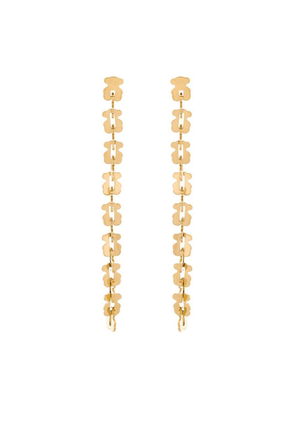 Tous - TOUS Kolczyki 1004573000 Złoty. Materiał: ze stali, ze stali nierdzewnej. Kolor: złoty