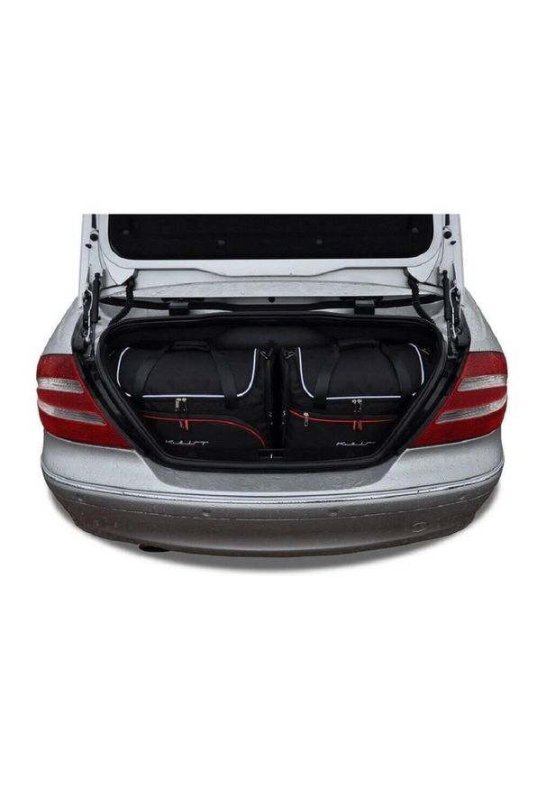 KJUST - Torby Do Bagażnika Mercedes-Benz Clk Cabrio 2002-2010 4Szt Kjust. Kolor: czarny. Styl: sportowy