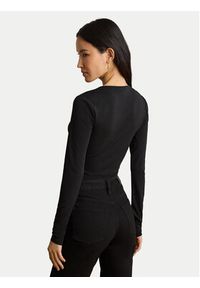 Lauren Ralph Lauren - LAUREN RALPH LAUREN Bluzka 200P13936001 Czarny Regular Fit. Kolor: czarny. Materiał: syntetyk #8
