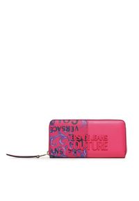 Duży Portfel Damski Versace Jeans Couture. Kolor: różowy #1