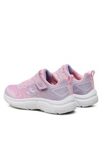 skechers - Skechers Sneakersy Go Run 650 302478L PKLV Różowy. Kolor: różowy. Materiał: materiał. Sport: bieganie