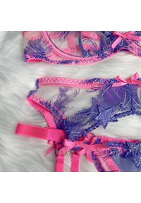 Intica - Komplet bielizny z kontrastującą lamówką na romantyczne okazje Varje. Kolor: wielokolorowy. Materiał: materiał #5