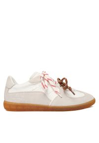 Sneakersy Nokwol. Kolor: biały