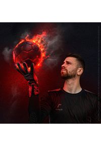 Rękawice bramkarskie Reusch Venomous Gold X. Kolor: czerwony, wielokolorowy, czarny. Sport: piłka nożna