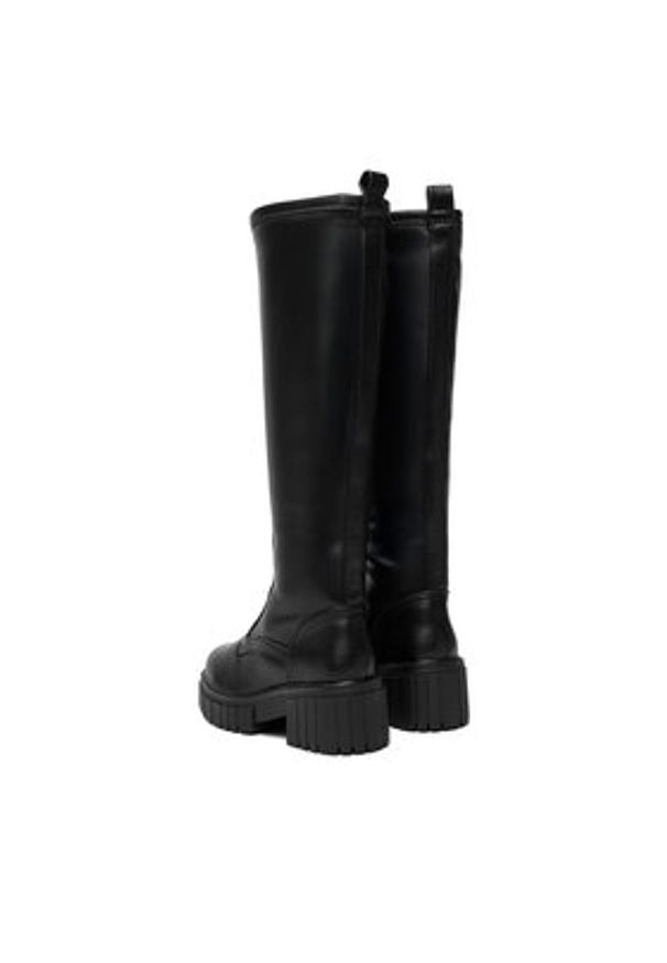 DeeZee Kozaki 13130-8 Czarny. Kolor: czarny. Materiał: materiał, syntetyk