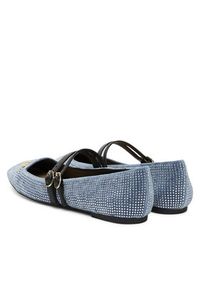 Liu Jo Baleriny Brigitte 06 SF5113 TX365 Niebieski. Kolor: niebieski. Materiał: materiał