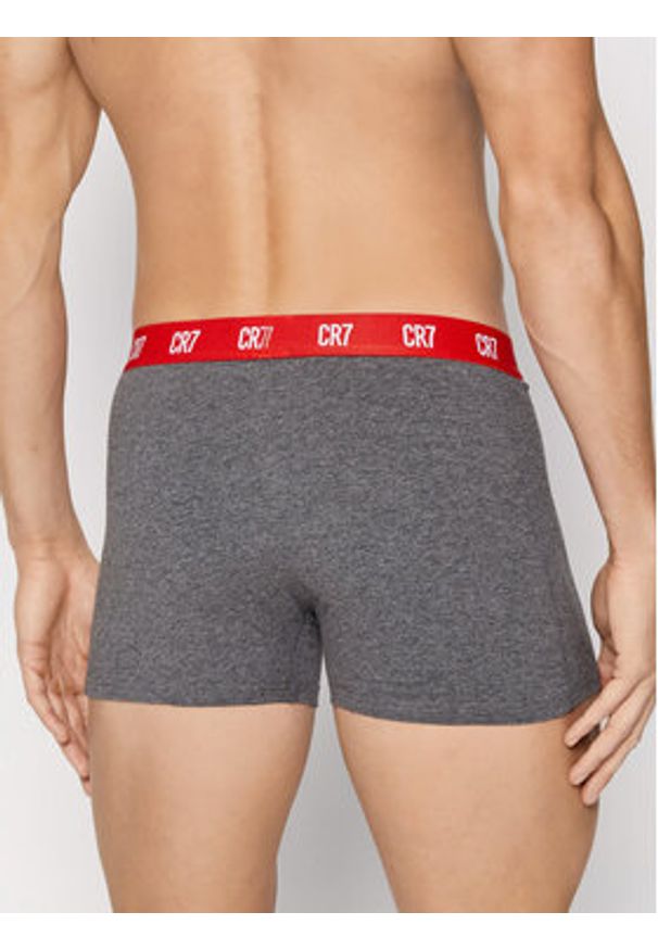 Cristiano Ronaldo CR7 Komplet 3 par bokserek Basic 8100-49-2716 Kolorowy. Materiał: bawełna. Wzór: kolorowy
