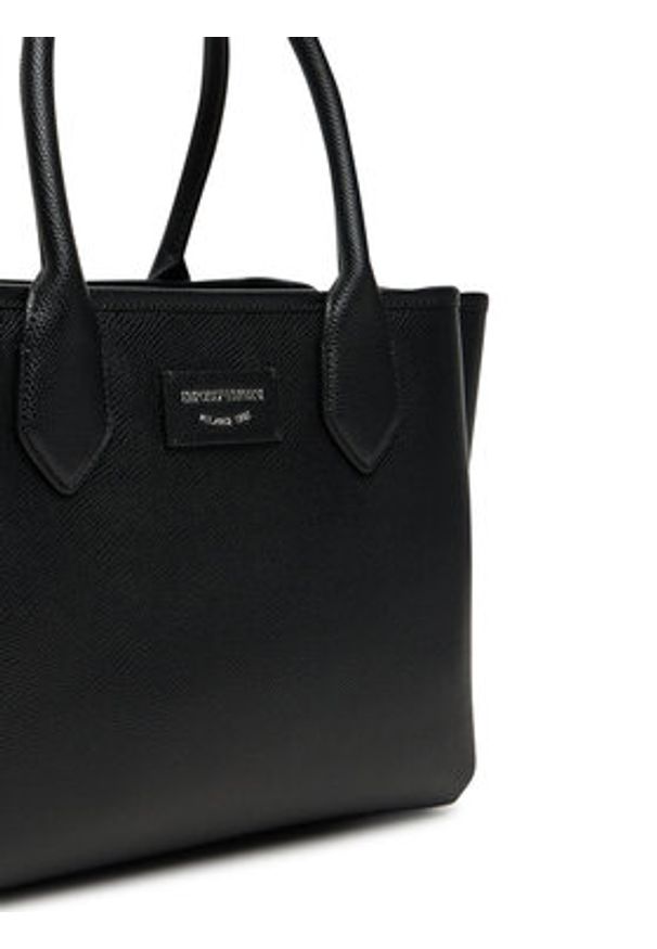 Emporio Armani Torebka EW002329 AF17799 MC149 Czarny. Kolor: czarny. Materiał: skórzane