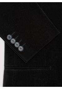 Pako Lorente - PAKO LORENTE - Czarna bawełniana marynarka męska. Okazja: na karnawał. Kolor: czarny. Materiał: bawełna #3