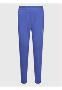 DKNY Sport Spodnie dresowe DP1P2716 Niebieski Regular Fit. Kolor: niebieski. Materiał: bawełna, dresówka #4