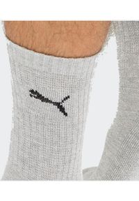 Skarpety Puma Sport długie 3 pary. Kolor: czarny