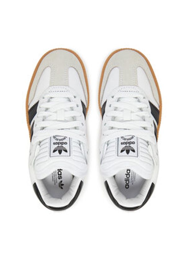 Adidas - adidas Sneakersy Samba Xlg JH6516 Biały. Kolor: biały. Materiał: skóra