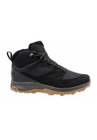 salomon - Buty trekkingowe męskie Salomon Outsnap Cswp. Kolor: szary. Materiał: syntetyk, materiał. Szerokość cholewki: normalna. Sport: turystyka piesza