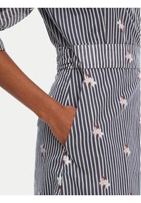 Munthe Sukienka koszulowa Pum 252132525224 Granatowy Regular Fit. Kolor: niebieski. Materiał: bawełna. Typ sukienki: koszulowe #3