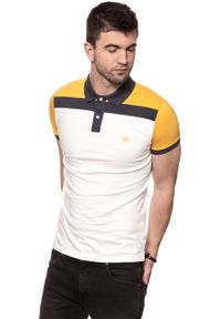 Wrangler - POLO WRANGLER FUNKY POLO AMBER YELLOW W7B50G3UY. Typ kołnierza: polo #6