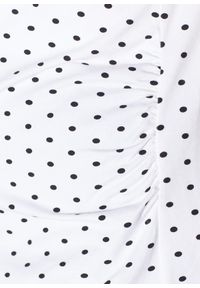 bonprix - T-shirt ciążowy (2 szt.), bawełna organiczna ze wzorem w kropki. Kolekcja: moda ciążowa. Kolor: biały. Materiał: bawełna. Długość rękawa: krótki rękaw. Długość: krótkie. Wzór: kropki #2
