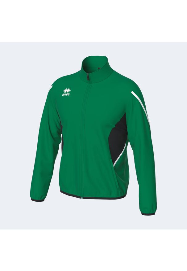 ERREA - Kurtka z dresu Errea Christopher. Kolor: zielony, czarny, wielokolorowy. Materiał: dresówka