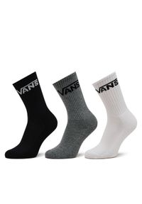 Vans Skarpety długie Classic Crew Boys VN000XNQIZH Biały. Kolor: biały. Materiał: materiał