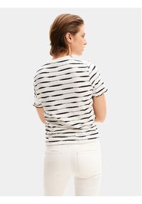 Desigual T-Shirt Lou 24SWTKA8 Biały Regular Fit. Kolor: biały. Materiał: syntetyk