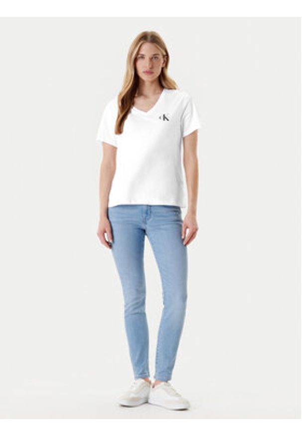 Calvin Klein Jeans Komplet 2 t-shirtów LV047C906G Różowy Regular Fit. Kolor: różowy. Materiał: bawełna