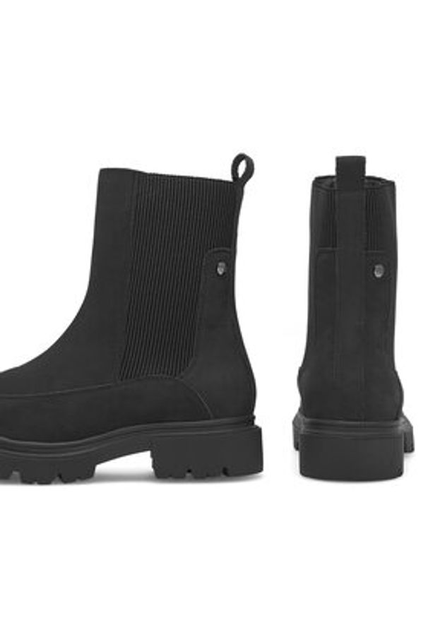 Sergio Bardi Sztyblety EST-C1009-01SB Czarny. Kolor: czarny. Materiał: nubuk, skóra