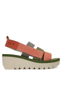 Sandały Fly London. Kolor: pomarańczowy