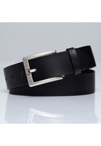Tom Tailor - TOM TAILOR PASEK SKÓRZANY TM0184R01 791 40mm Gürtel Q.2647. Materiał: skóra. Wzór: paski. Styl: klasyczny