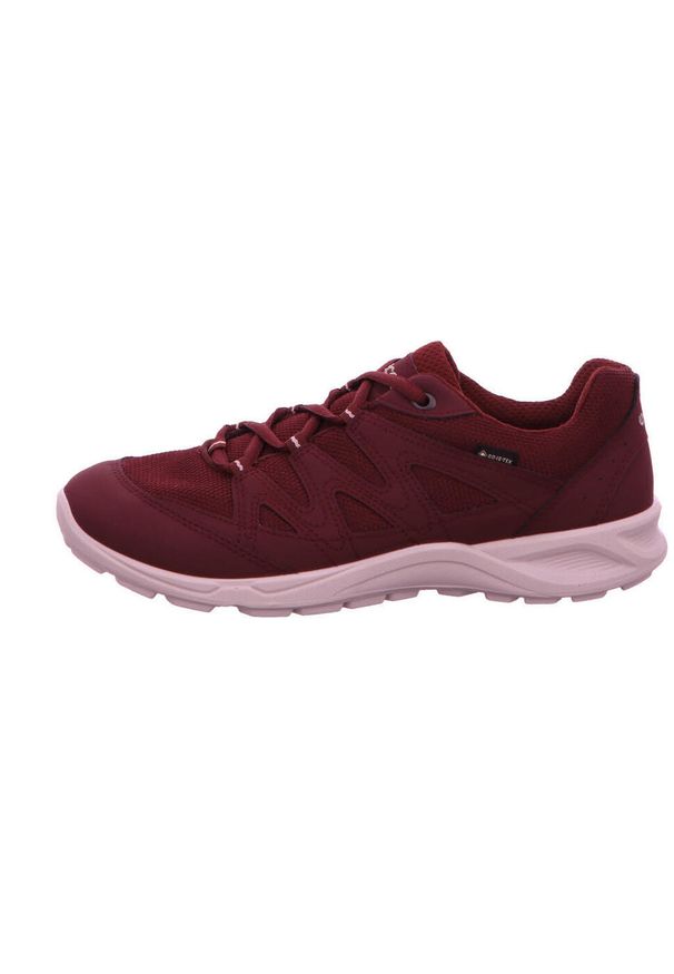 ecco - Buty do chodzenia damskie Ecco Terracruise Lt. Zapięcie: sznurówki. Kolor: czerwony. Materiał: materiał, syntetyk. Szerokość cholewki: normalna